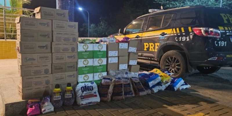 Casal de idosos é detido pela PRF em Campina Grande por furtar mercadoria de supermercado em Patos