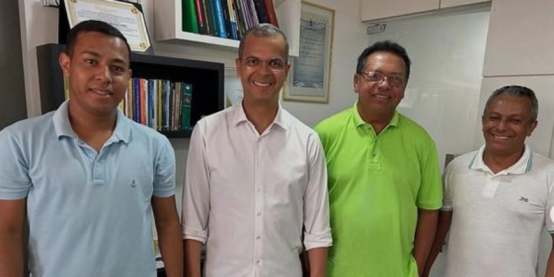 Jutay Meneses recebe lideranças da pesca e discute demandas de Santa Inês