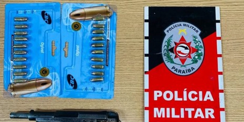 Polícia Militar realiza apreensão de menor por ato infracional análogo ao porte ilegal de arma de fogo