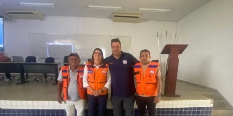 Integrantes da Coordenadoria Municipal de Proteção e Defesa Civil de Sousa participam do Encontro Estadual das Defesas Civis Municipais
