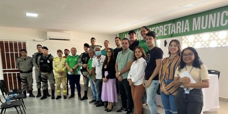 Reunião com representantes da Secretaria de Turismo, forças de segurança e outros setores define estratégias sobre organização do Carnaval de Sousa
