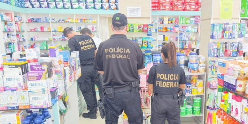PF combate fraudes no programa Farmácia Popular e realiza prisões