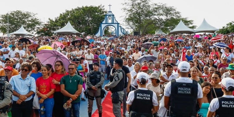 João Azevêdo autoriza convênio para construção de cobertura de anfiteatro e entrega reforma do Centro de Convivência do Santuário de Santa Fé, em Solânea 