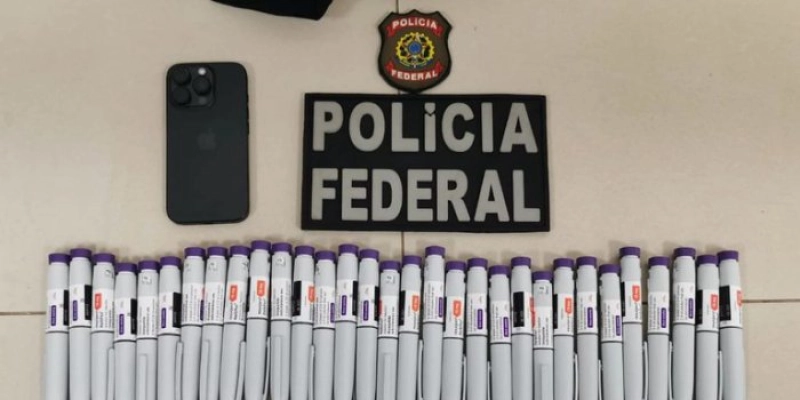PF prende homem com medicamentos importados ilegalmente