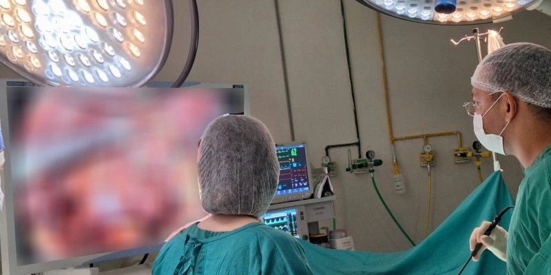 Paciente de Aparecida é beneficiada com cirurgia por videolaparoscopia no Hospital de Catolé do Rocha
