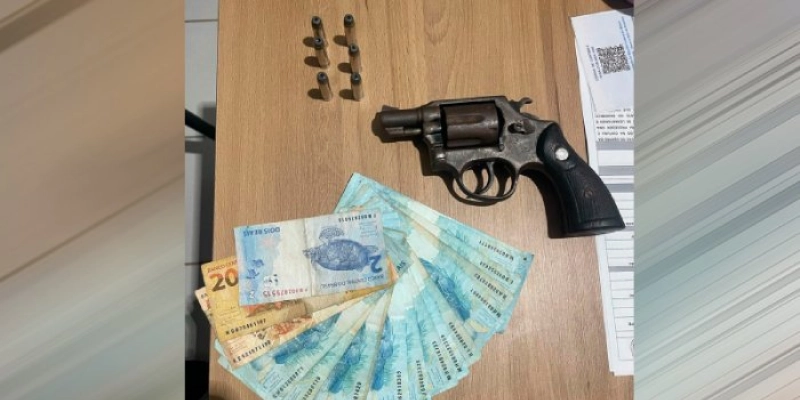Polícia Militar prende suspeito por porte ilegal de arma na Paraíba