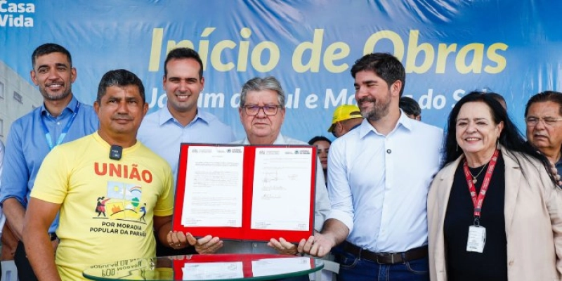 João Azevêdo celebra parceria com governo federal para construção de 927 unidades habitacionais e destaca fortalecimento da política pública