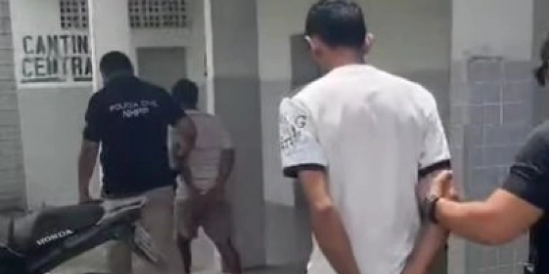GTE realiza a prisão de dois homens envolvidos em crimes graves na Paraíba