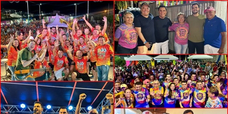 Deputados Wilson Santiago e Wilson Filho prestigiam carnaval no Sertão e ampliam parcerias para 2026