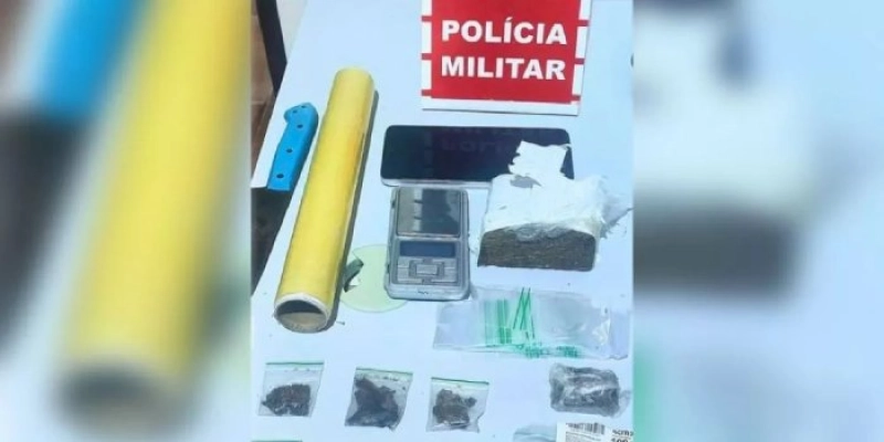 Polícia Militar detém mulher por tráfico de entorpecentes no Sertão da Paraíba