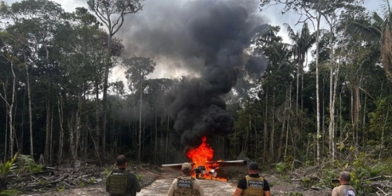 FICCO intensifica combate ao tráfico aéreo de drogas e inutiliza aeronaves