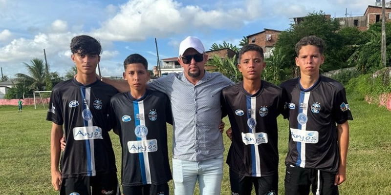 Jovens de São José de Piranhas se destacam em peneira do Grêmio e avançam no processo de avaliação