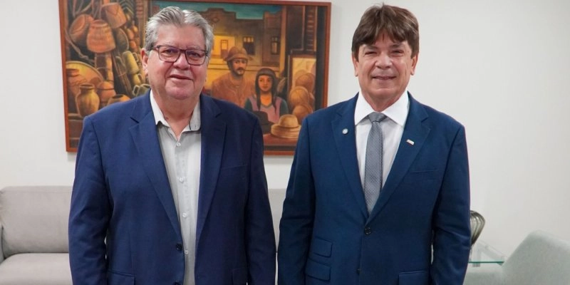 Presidente da FIEPB e governador da Paraíba planejam melhorias para o setor industrial no estado
