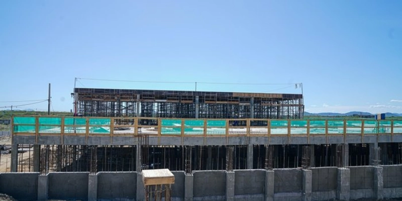 Governador em exercício inspeciona obras de construção do Hospital de Trauma e de reforma e ampliação de unidades de saúde em Patos