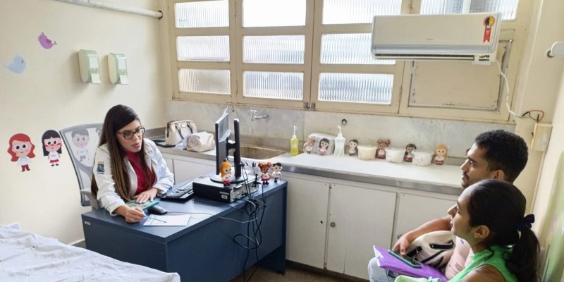 Bebês nascidos no HRG recebem acompanhamento na Sala de Egressos durante os primeiros 28 dias de vida 