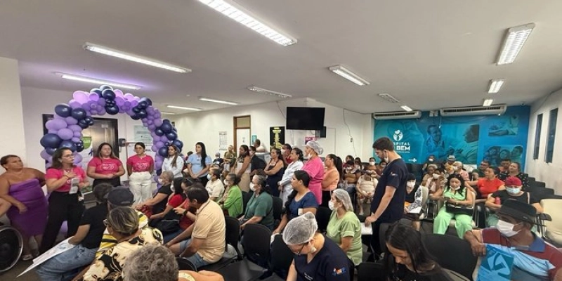 Hospital do Bem promove ação educativa sobre prevenção do câncer de colo do útero