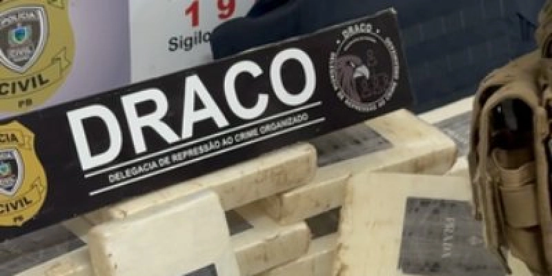 Homem é preso e droga avaliada em R$ 2.000.000,00 mi é apreendida em ação das Polícias, na Paraíba