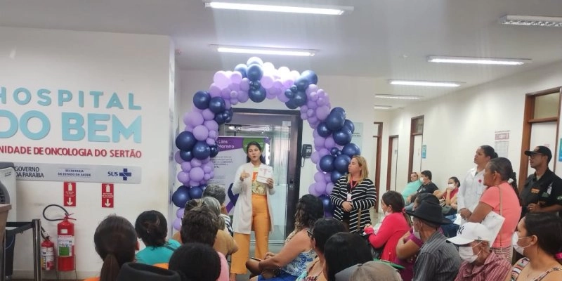 Hospital Regional de Patos promove palestra sobre prevenção do câncer de colo de útero 