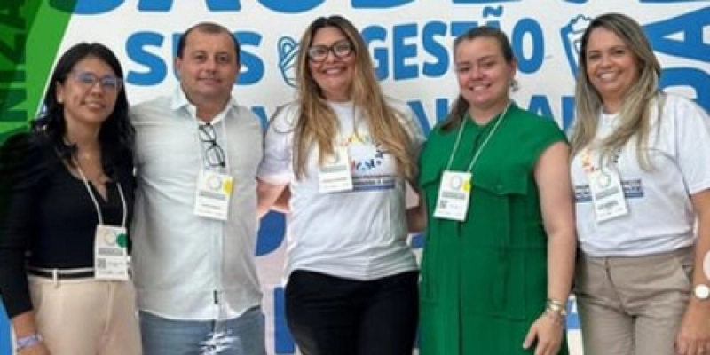 Secretária de Saúde de Sousa e equipe debatem fortalecimento do SUS em evento estadual