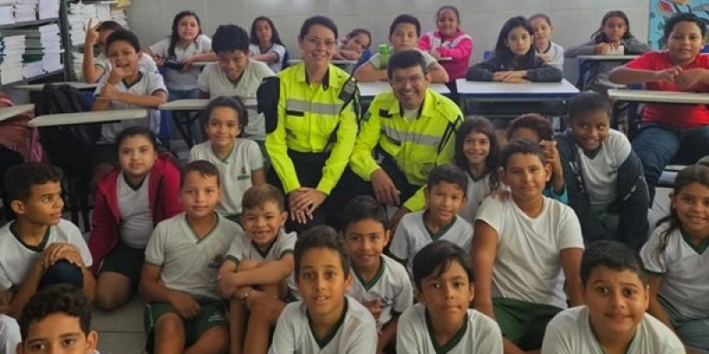 STTRANS de Sousa realiza ações nas escolas para promover a conscientização de alunos para um trânsito mais seguro e harmonioso