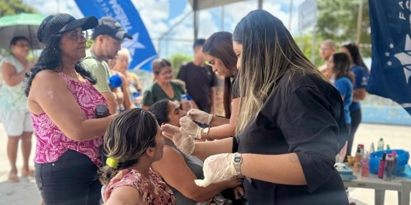 Caravana do Cuidar realiza 582 atendimentos no bairro Alto do Mateus