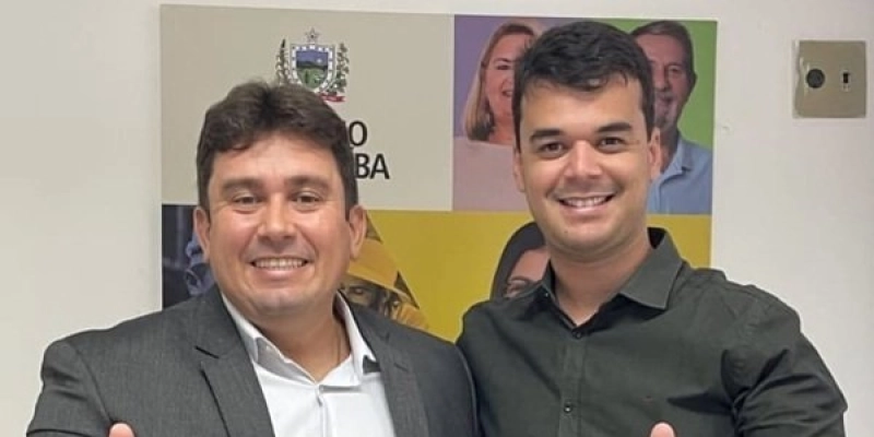 Em reunião com o secretário de Saúde da PB, Helder Carvalho dialoga sobre parcerias entre a prefeitura de Sousa e governo do estado