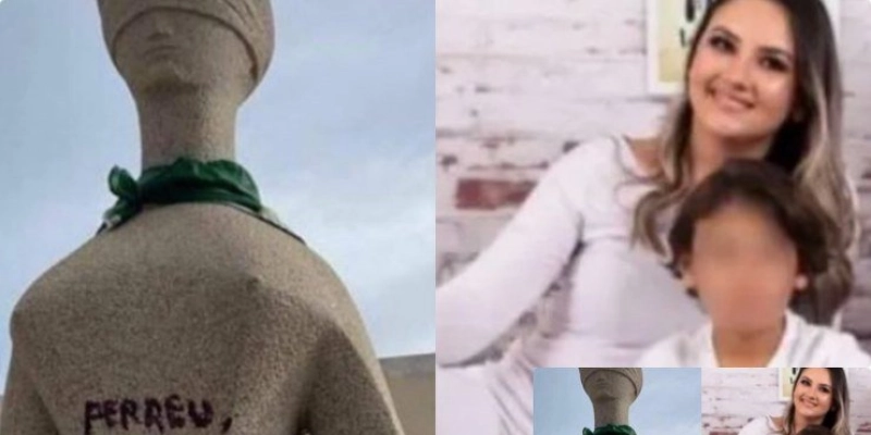 URGENTE: PGR recomenda prisão domiciliar para Débora dos Santos, que escreveu com batom em estátua