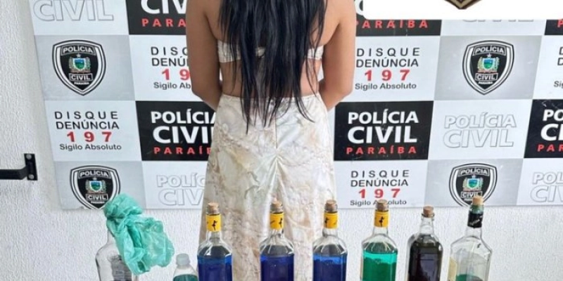 Traficante é presa ação da Polícia Civil pelo crime de tráfico de entorpecentes