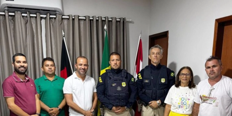 PRF se reúne com Prefeitura de Santa Luzia para definir ações que fortaleçam a segurança viária no município