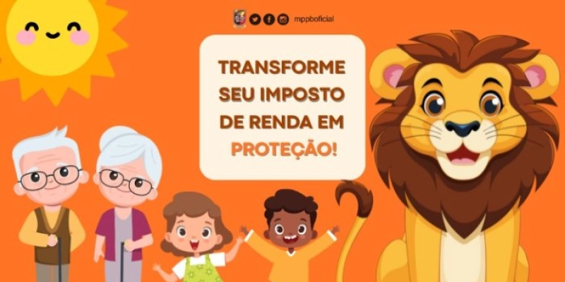 MP estimula destinação do IRPF a fundos da criança e do adolescente e do idoso