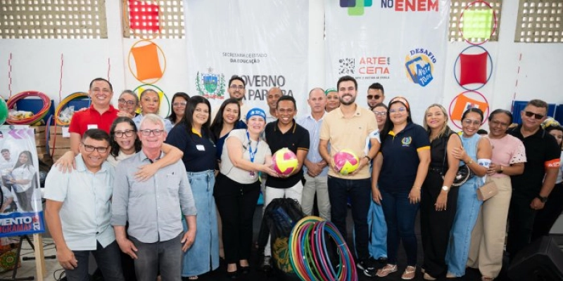 Depois do sucesso dos kits escolares e do Passe Livre, Wilson Filho comemora entrega dos kits esportivos nas escolas estaduais