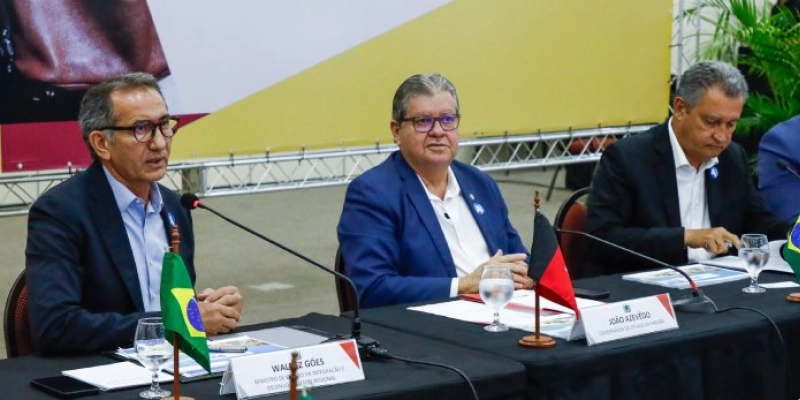 João Azevêdo aprofunda andamento das obras do PAC na Paraíba com ministros Rui Costa e Waldez Góes e destaca parceria com governo federal