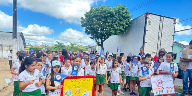 Saúde e Educação realizam semana estadual de prevenção às arboviroses