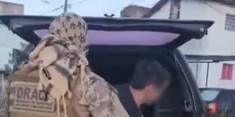 DRACO prende, em João Pessoa, indivíduo que amarrou vigilante e roubou duzentos mil reais, em Cajazeiras