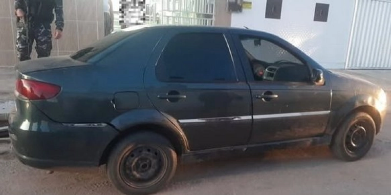 Veículo utilizado na fuga durante a tentativa de latrocínio em Sousa é localizado