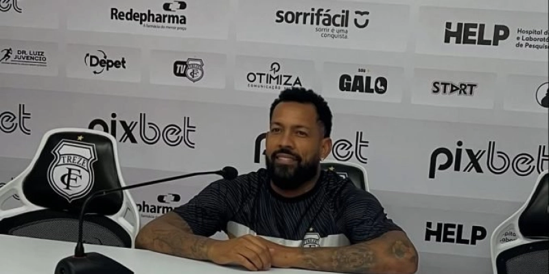 Treze e Everton Heleno trocam acusações após cancelamento de contrato