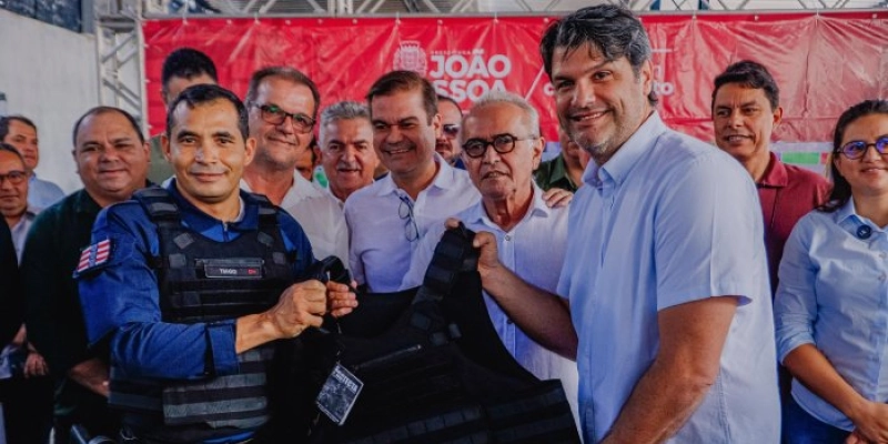 Prefeitura entrega 641 novos coletes balísticos para agentes da Guarda Civil Metropolitana de João Pessoa