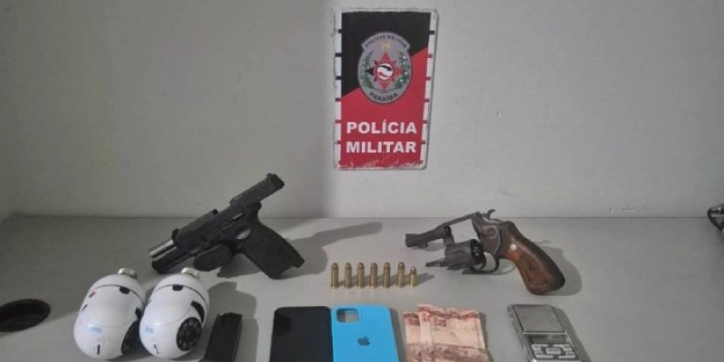 Procurado da justiça por roubo é preso com duas armas de fogo em operação na PB