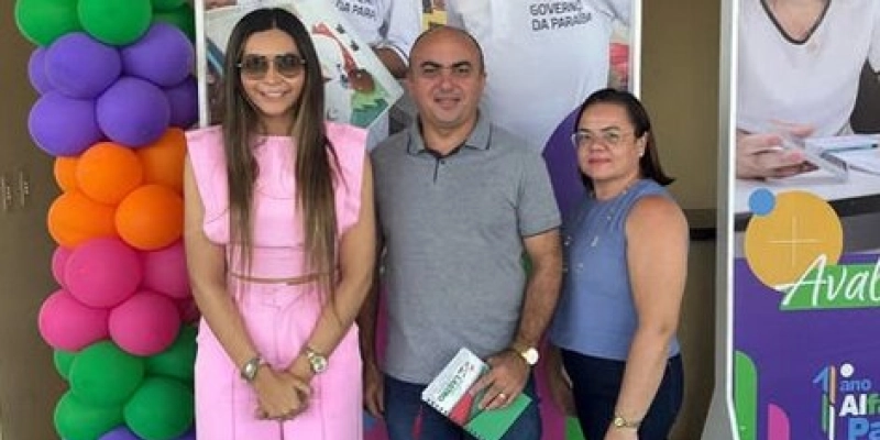 Secretaria de Educação de Lastro participa do Alfabetiza+ Paraíba