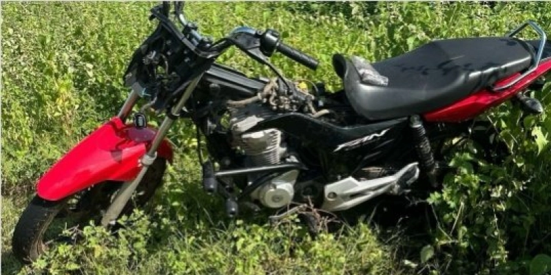Polícia recupera moto roubada no bairro Jardim Brasília, em Sousa