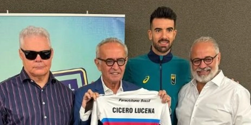 Cícero Lucena assina convênio para João Pessoa ter a primeira Escola de Paraciclismo do Brasil