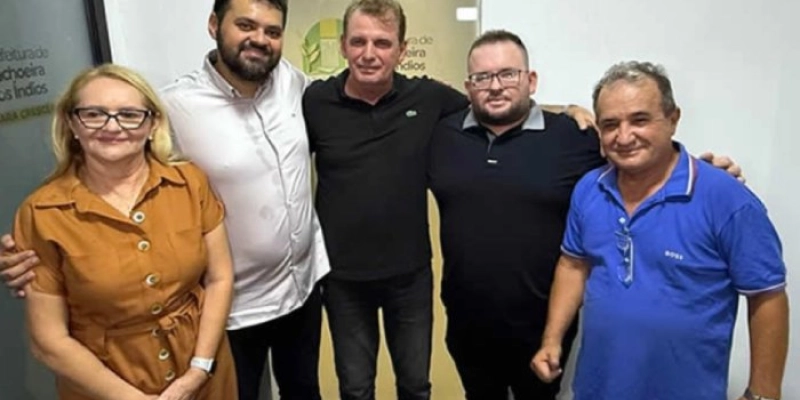 Chico Mendes conquista apoio do prefeito de Cachoeira dos Índios