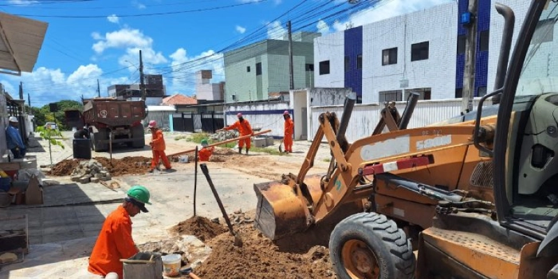 Cagepa investe mais de R$ 1 mi em expansão de sistema de esgoto no Cuiá, em João Pessoa