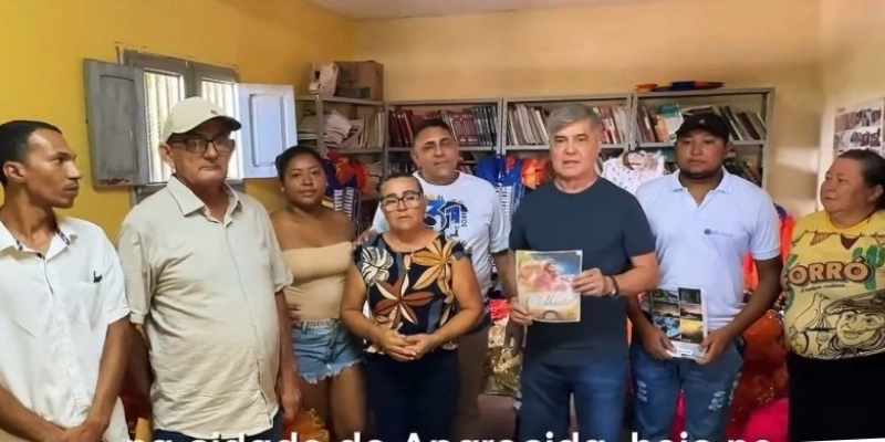 Wellington Roberto visita obras em Aparecida e celebra 31 anos de Marizópolis