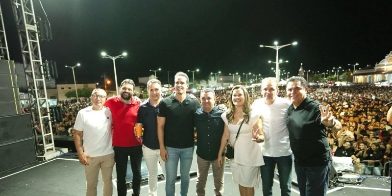 Chico Mendes, Wilson Santiago e Lucas Ribeiro reforçam união política durante agenda no Sertão