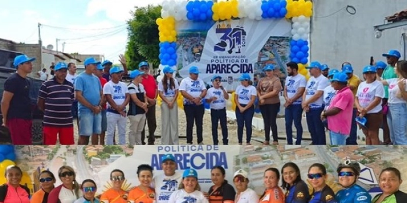 Aparecida celebra 31 anos de emancipação política com obras, esporte e ações que fortalecem a comunidade