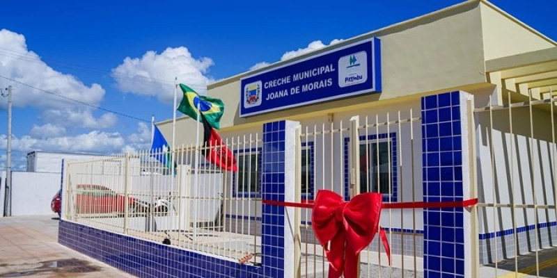 Lucas Ribeiro inaugura mais uma creche do programa Paraíba Primeira Infância