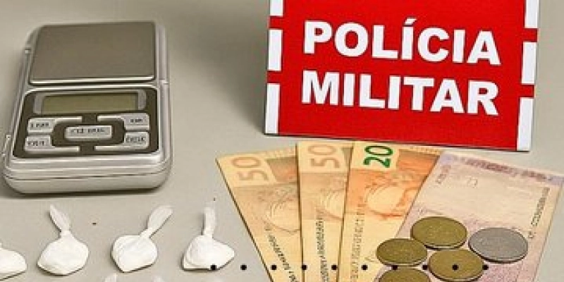 Polícia Militar prende indivíduo por tráfico de entorpecentes no Bairro Alto do Cruzeiro, em Sousa