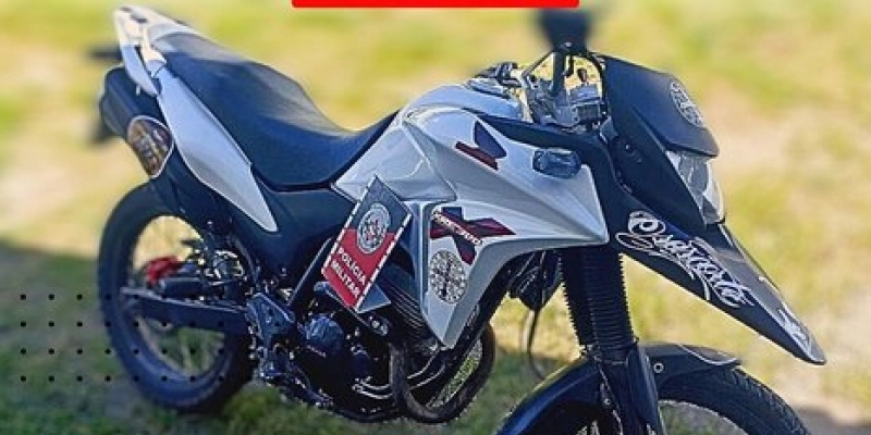Polícia Militar apreende motocicleta com indícios de adulteração veicular em Pombal