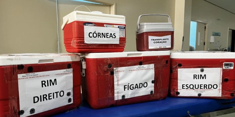 Doação de coração e outros órgãos e tecidos retira seis pessoas da lista de espera por transplantes